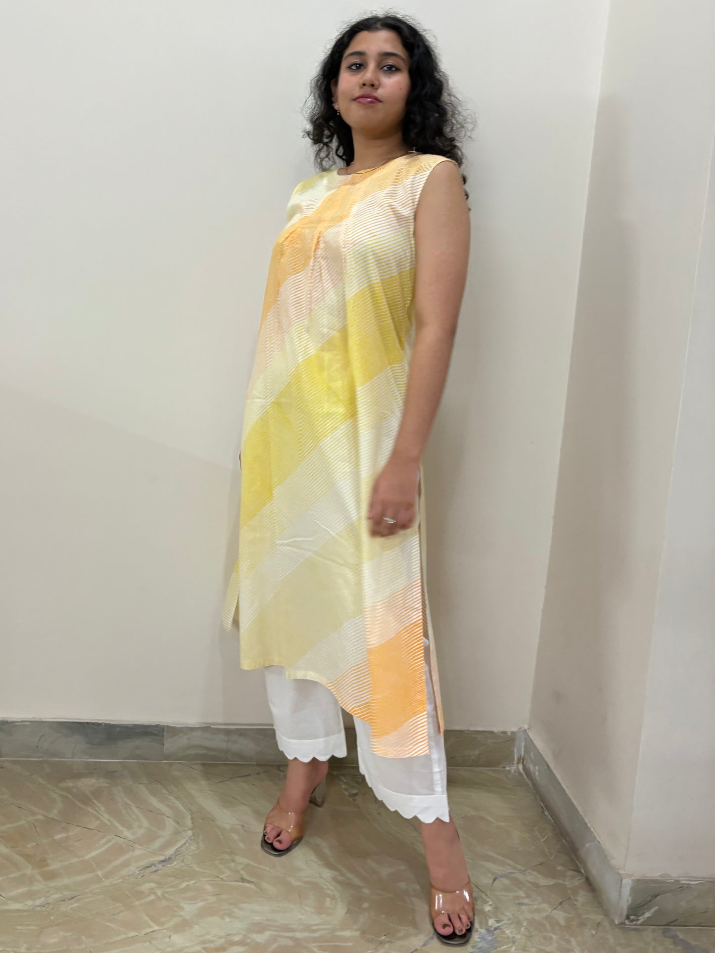 Printed cotton kurta