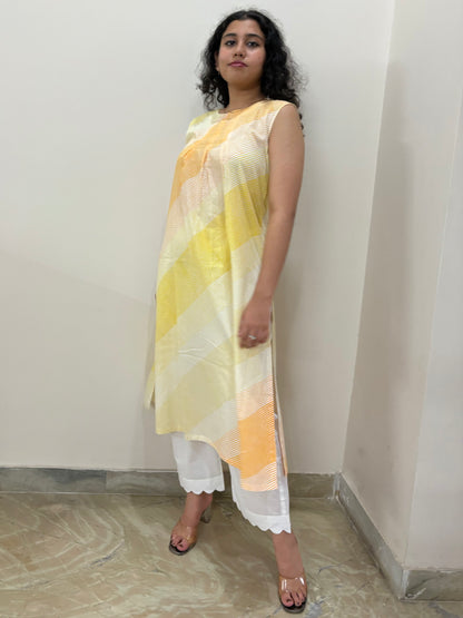 Printed cotton kurta