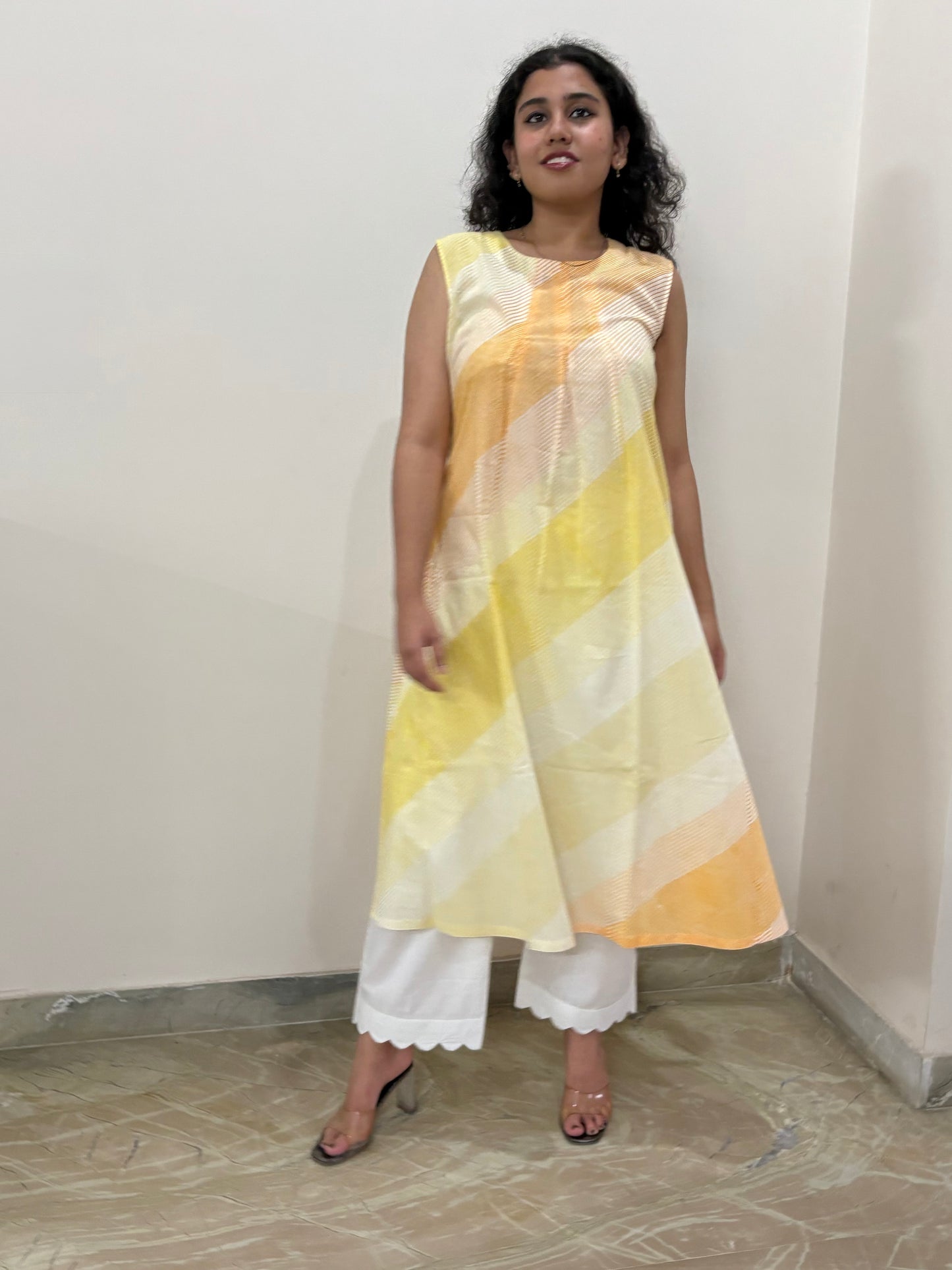 Printed cotton kurta